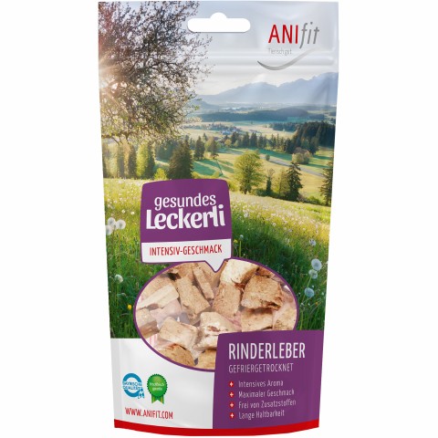 Cat Dog Accessories Snacks Beef Liver (Rinderleber) 35g 1 Piece -1- Anifit