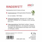 Cat Dog Accessories B.A.R.F. Supplements Beef Fat (Rinderfett) 100g 1 Package -3- Anifit